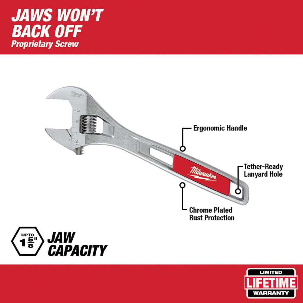 Milwaukee Llave ajustáble de 300mm,