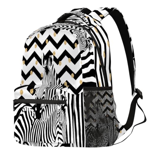 Sac à dos zèbre grand confort avec espace PC portable