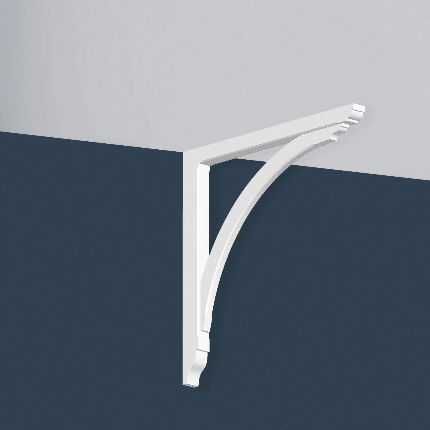 Console Orac Decor GB04 XTERIO pour masquer les imperfections d'angle