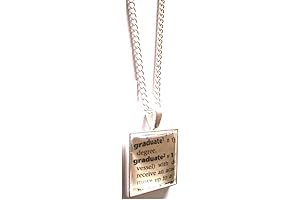 Graduate Dictionary Word in Pendant with Necklace: A Meaningful Keepsake