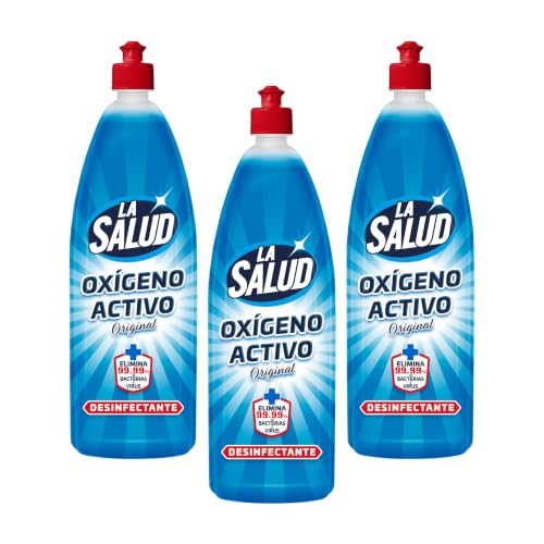 Pack de 3 Oxígeno Activo La Salud 1 L Total 3 L |