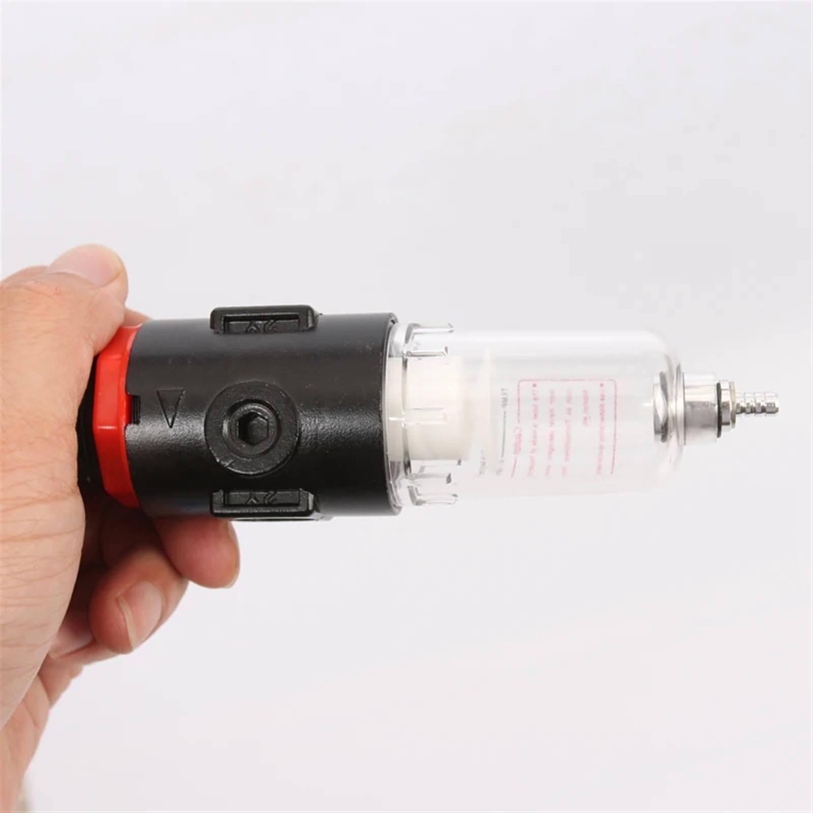 Filtro di Trattamento della Sorgente d'Aria pneumatica AFR2000 Manometro Regolabile 1/4 "Raccordi di Scarico della Pressione 4mm 6mm 8mm 10mm 12mm(AFR2000-4mm)