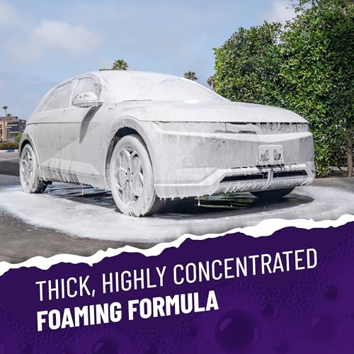 Chemical Guys Extreme Bodywash & Wax Foaming Car Wash Soap - Soap for Foam Cannons, Foam Guns, or Bucket Washes for Cars, Trucks, Motorcycles, RVs, and More, Grape Scent - 64 oz (Half Gallon) - Image 6