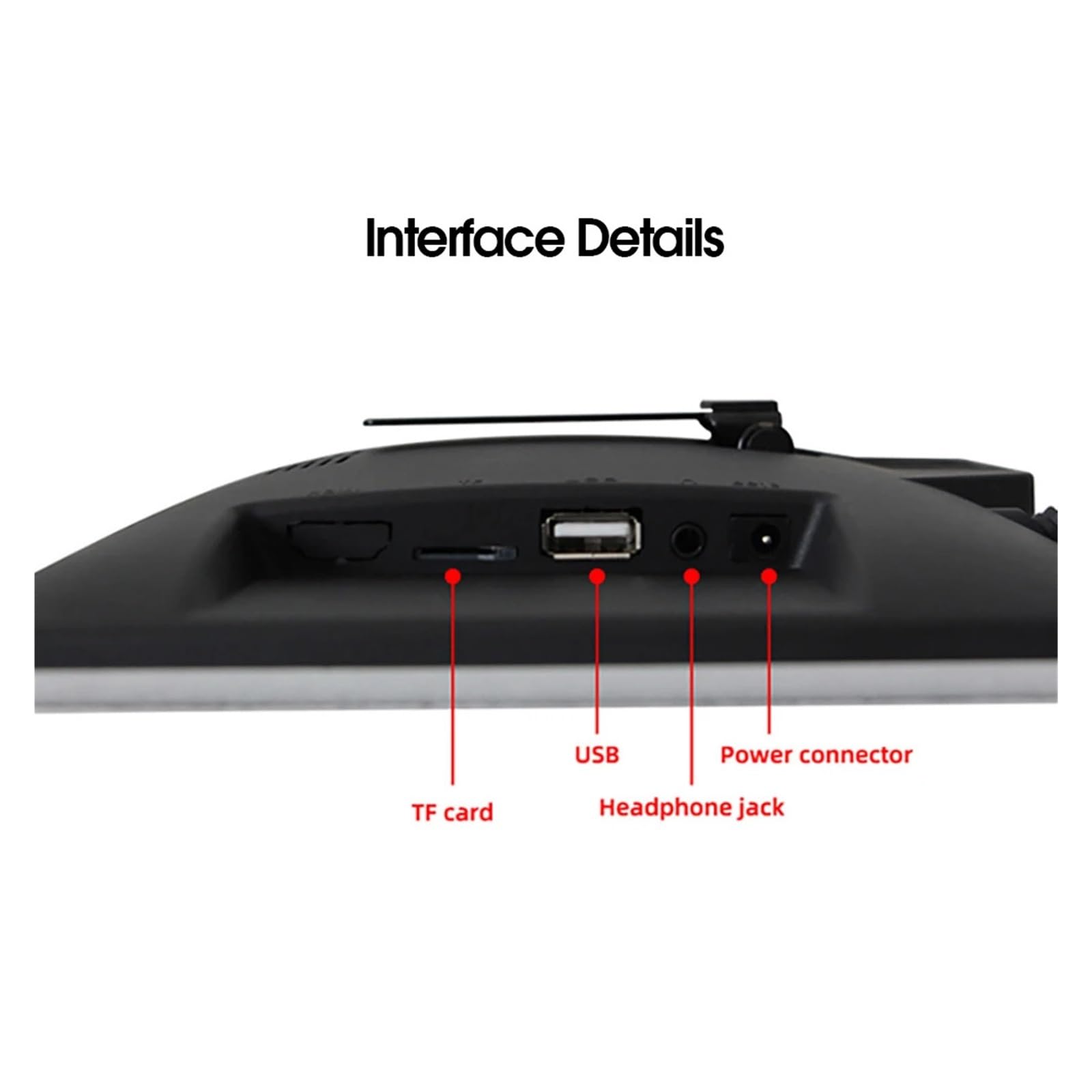 Estéreo De Coche 10 Pulgadas con Bluetooth For TV, Reproductor Multimedia MP4, MP5, Monitor Reposacabezas, Pantalla Automática, Mirror Link FáCil Instalación para Viajes