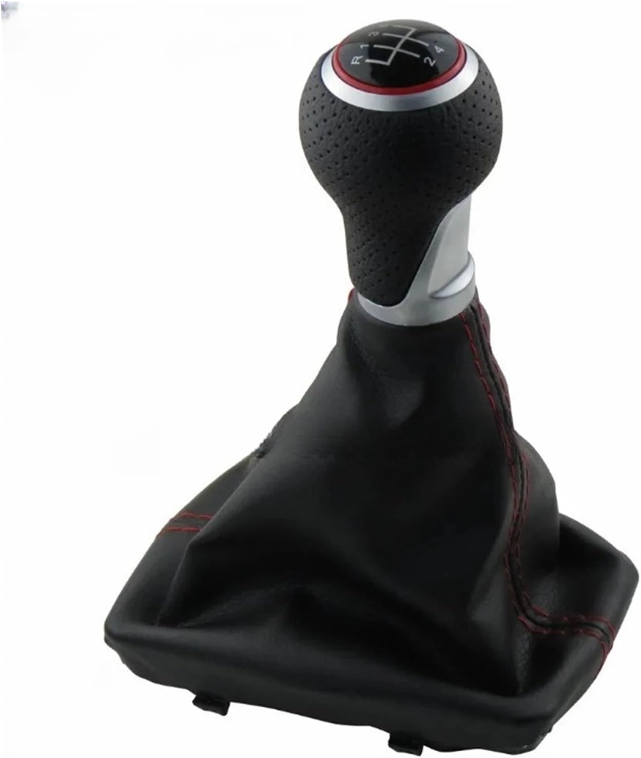 5 Speed Car MT Gear Shift Knob Gaiter Boot Cover Compatible for Audi A4 S4 B8 8K A5 8T Q5 8R SL 2007-2015