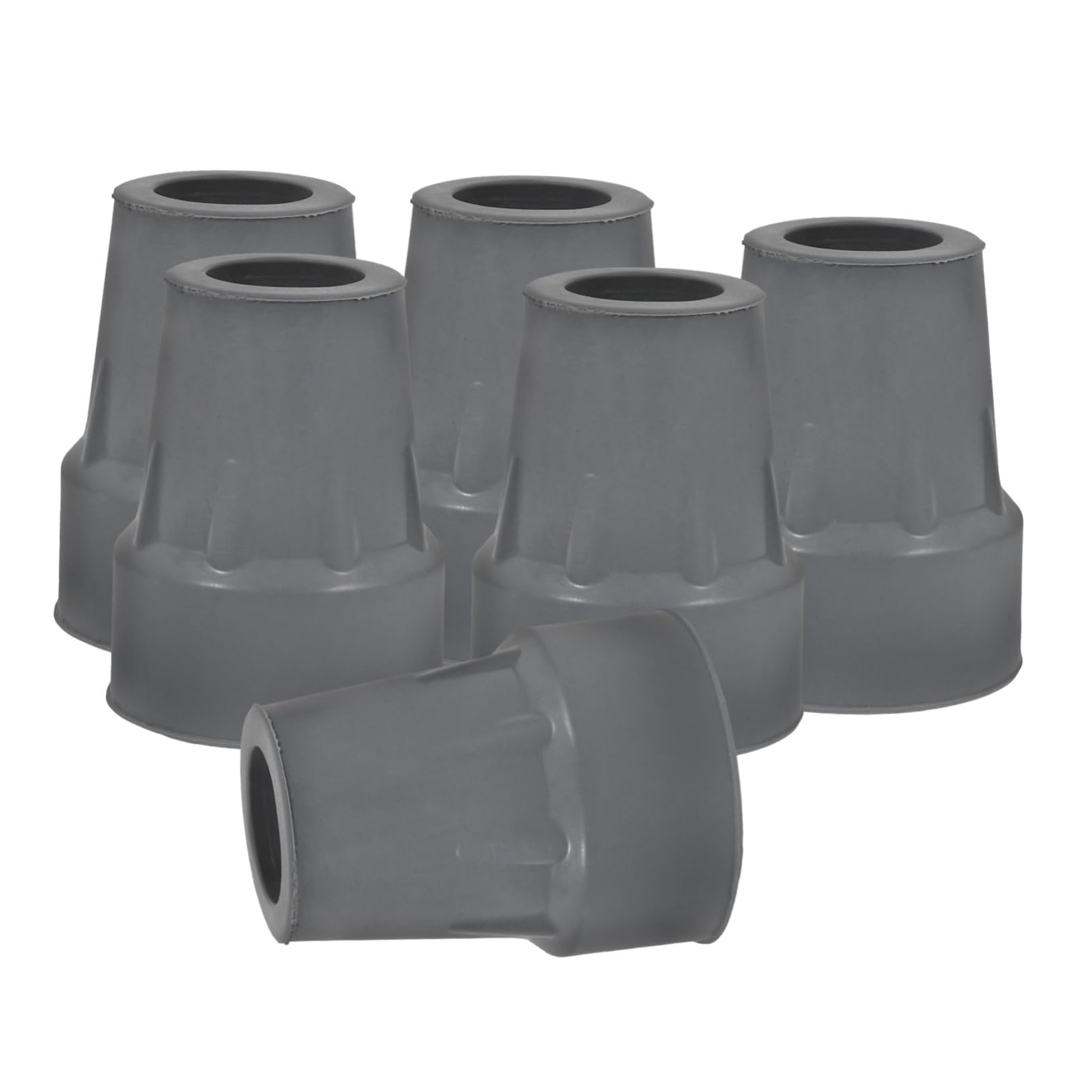Healvian 24piezas Conteras De Goma Antideslizantes Para Muletas y Bastones Repuestos Duraderos y Elegantes Para Mayor Estabilidad y Confort