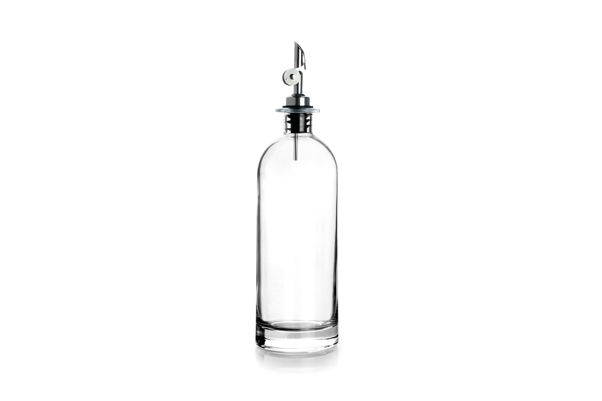 IBILI - Oil Bottle with Pourer Protector 500 ml, Glass and Stainless Steel