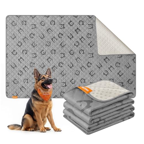 Feandrea Waterproof Dog Blanket for Large Dogs, 208 x 132 cm, Couch Cover for Pets, Sofa Protection, Machine Washable, Non-Slip Bottom, Quilted Design, Dove Grey PPB027G01 Feandrea Waterproof Dog Blanket for Large Dogs, 208 x 132 cm, Couch Cover for Pets, Sofa Protection, Machine Washable, Non-Slip Bottom, Quilted Design, Dove Grey PPB027G01