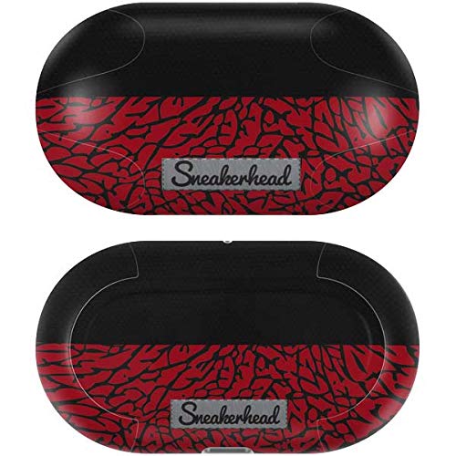 Skinit Decal Audio Skin Compatible with Galaxy Buds+ - Officially Licensed Originally Designed Elephant Print Red Sneakerhead Design