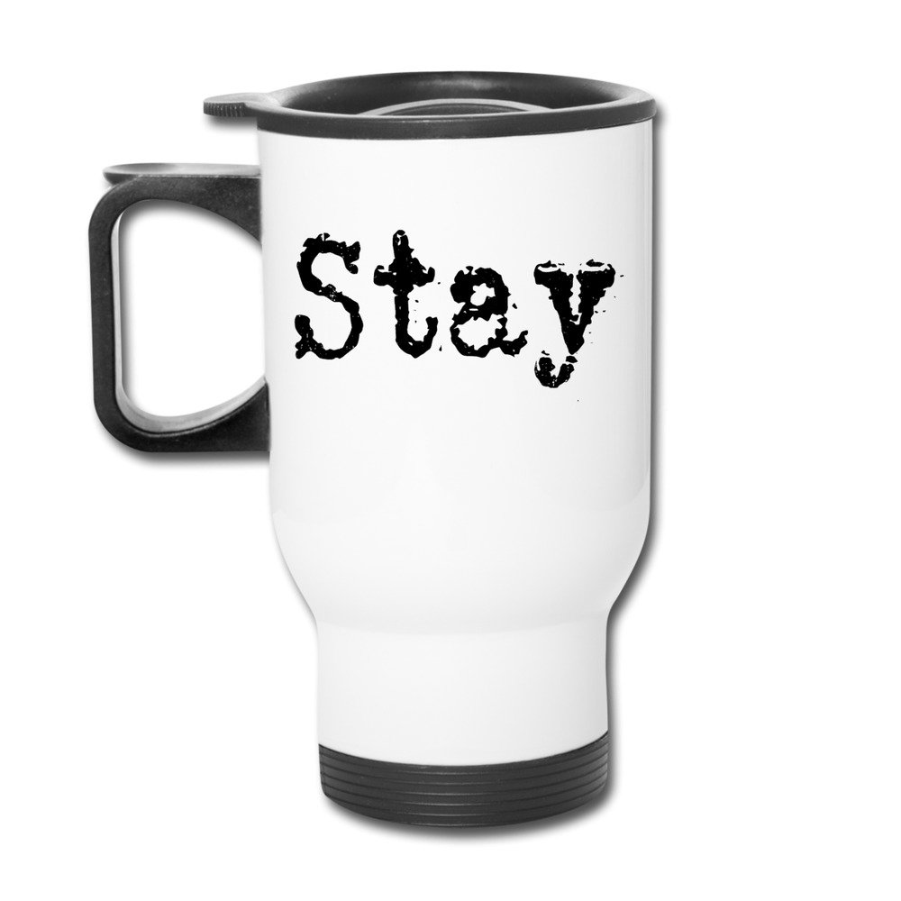 White Cavo Hard Rock Band A Space To Fill Stay Travel Mugs Insulated Cups