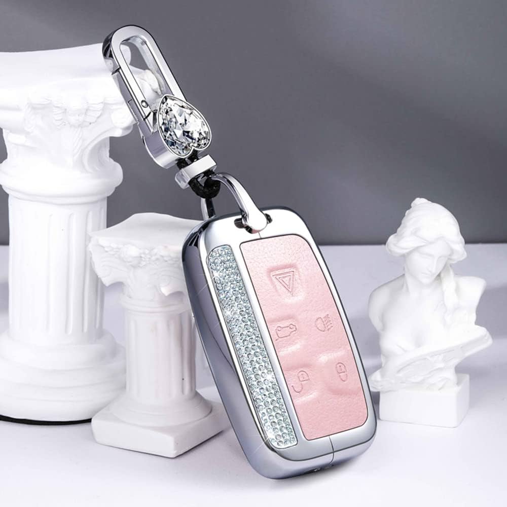 PU Leather Key Case,MoreChioce Keychain Holder Pouch Detachable Keyring