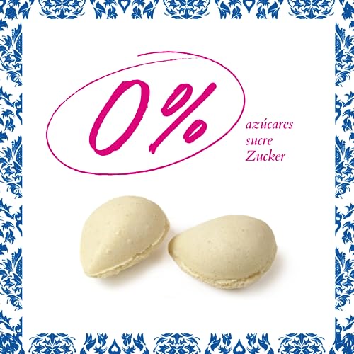 DOÑA JIMENA – Gefüllte Mandeln ohne Zucker, höchste Qualität, typische Weihnachtssüßigkeit, handwerklich hergestelltes Rezept, 150 g