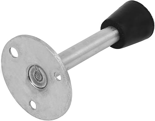 Miniatura 2 de IIVVERR Tope de puerta montado en la pared de 3.346 in de altura (Protector de tope de puerta con tope de puerta montado de 3.346 in