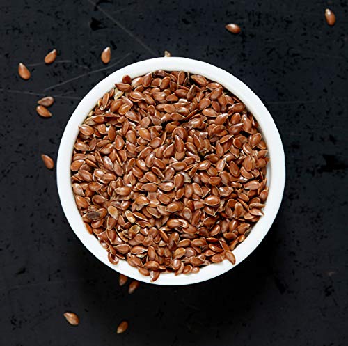 Image of Nuts About You FLAX Seeds, 1 kg (1000 g Pack of 1) | Alsi | Raw | Premium | 100% Natural| Diet
