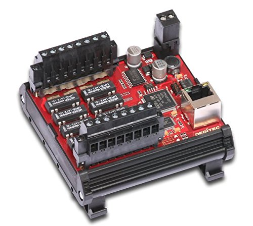 Preisvergleich Produktbild DEDITEC ETH-Relais-8 Digitale Ausgänge über Netzwerk schalten