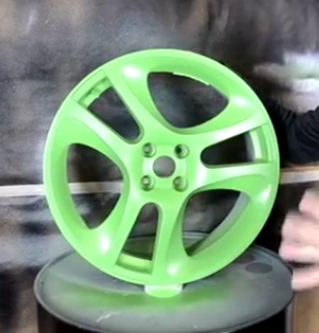 4 Stück Haarspray Full Dip Schallplatten Flüssigkeiten grün lime matt pelable 400 ml