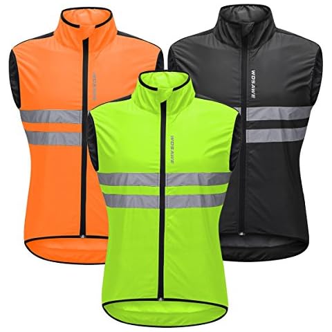 WOSAWE Men's Cycling Wind Vest Cover