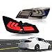 MOSTPLUS Smoke Tinted LED Tail Lights Rear Brake Lamp for HONDA Accord 2013 2014 2015 Set of 2