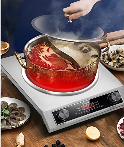 Cuiseur à induction commerciale 3000W haute performance pour cuisson sécurisée - 8