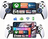 OKETY Mobile Gaming Controller for Android / iPhone 15/16 Series - Switch 2 / iPad Mini - Wireless Switch/OLED Controller with Hall Effect Joysticks/Hall Triggers,Play Xbox Cloud,Call of Duty,Roblox,Steam Link, GeForce Now