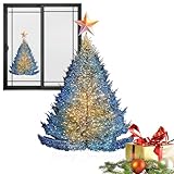 Weihnachtsaufkleber für Fenster, Fenster, Spiegel, Winter, Party, Heimdekoration, saisonale...