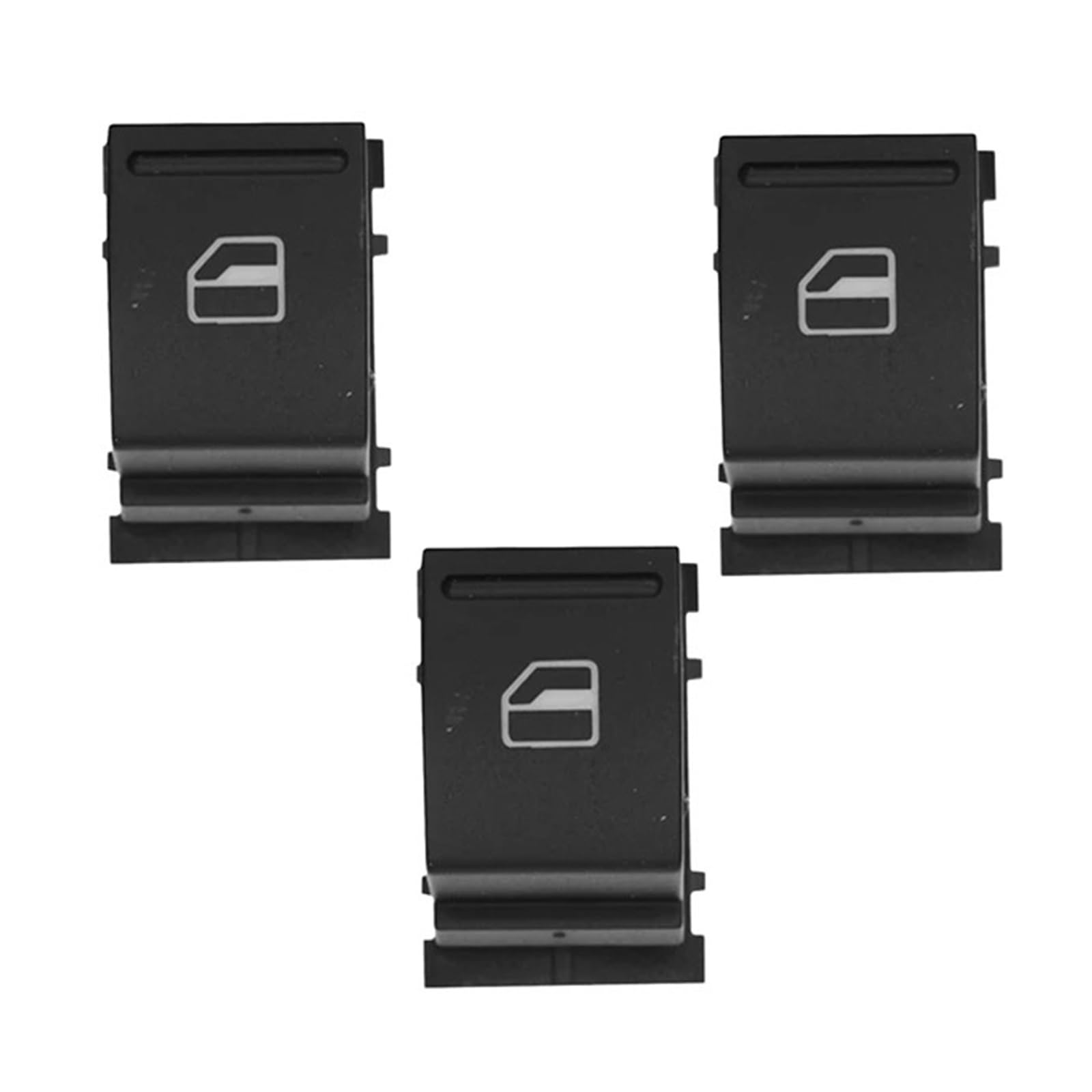 Ufitidu One Color Window Regulator For Passat B6 Cc For Caddy For Touran Window Headlight Control Switch Button 1K0941431q 1K4959857b(3Piece)