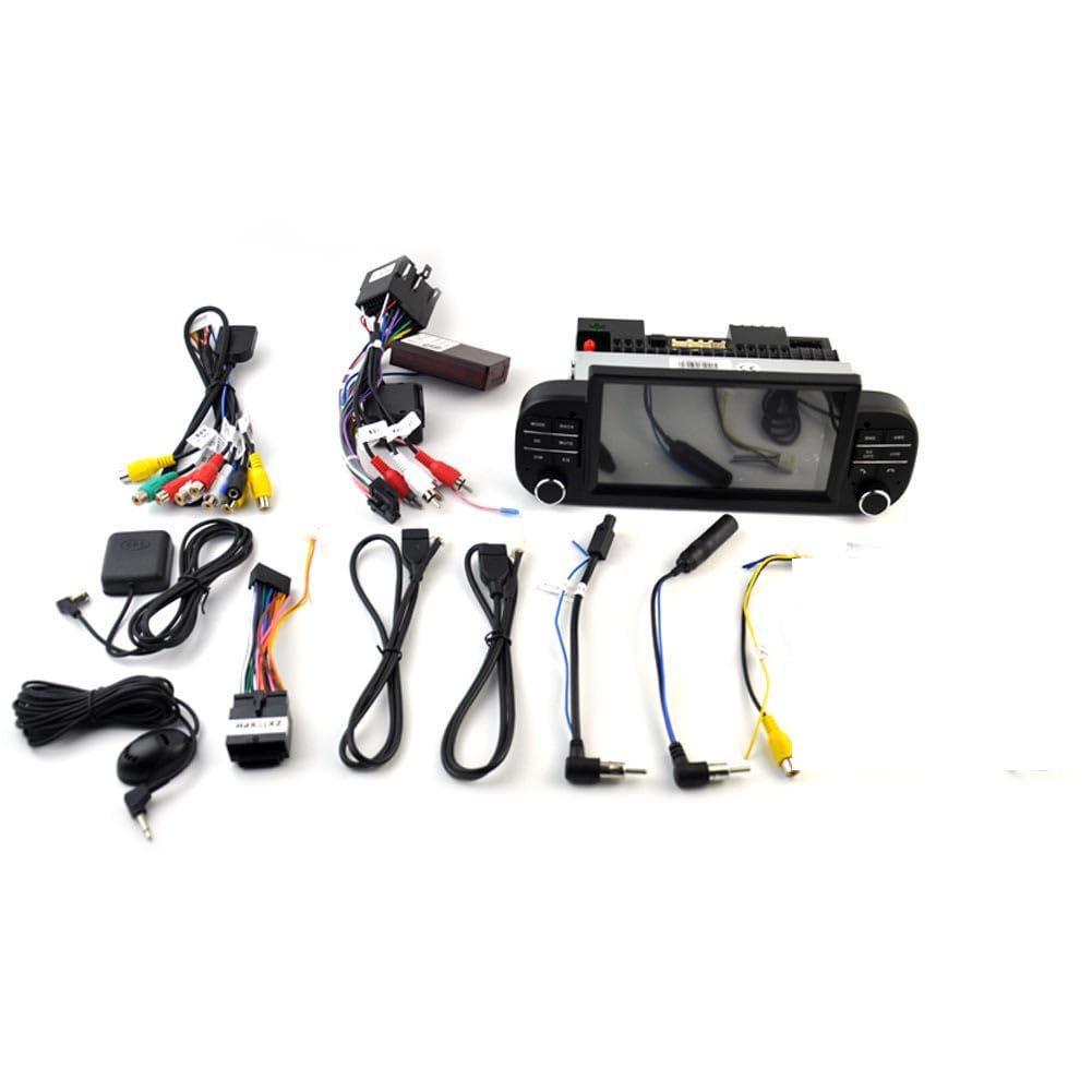 7 pollice Android 15 Autoradio Stereo Auto per Fiat Panda 2013-2020 Lettore Video Multimediale Unità di Testa GPS Navi WIFI Bluetooth Carplay UI multipla