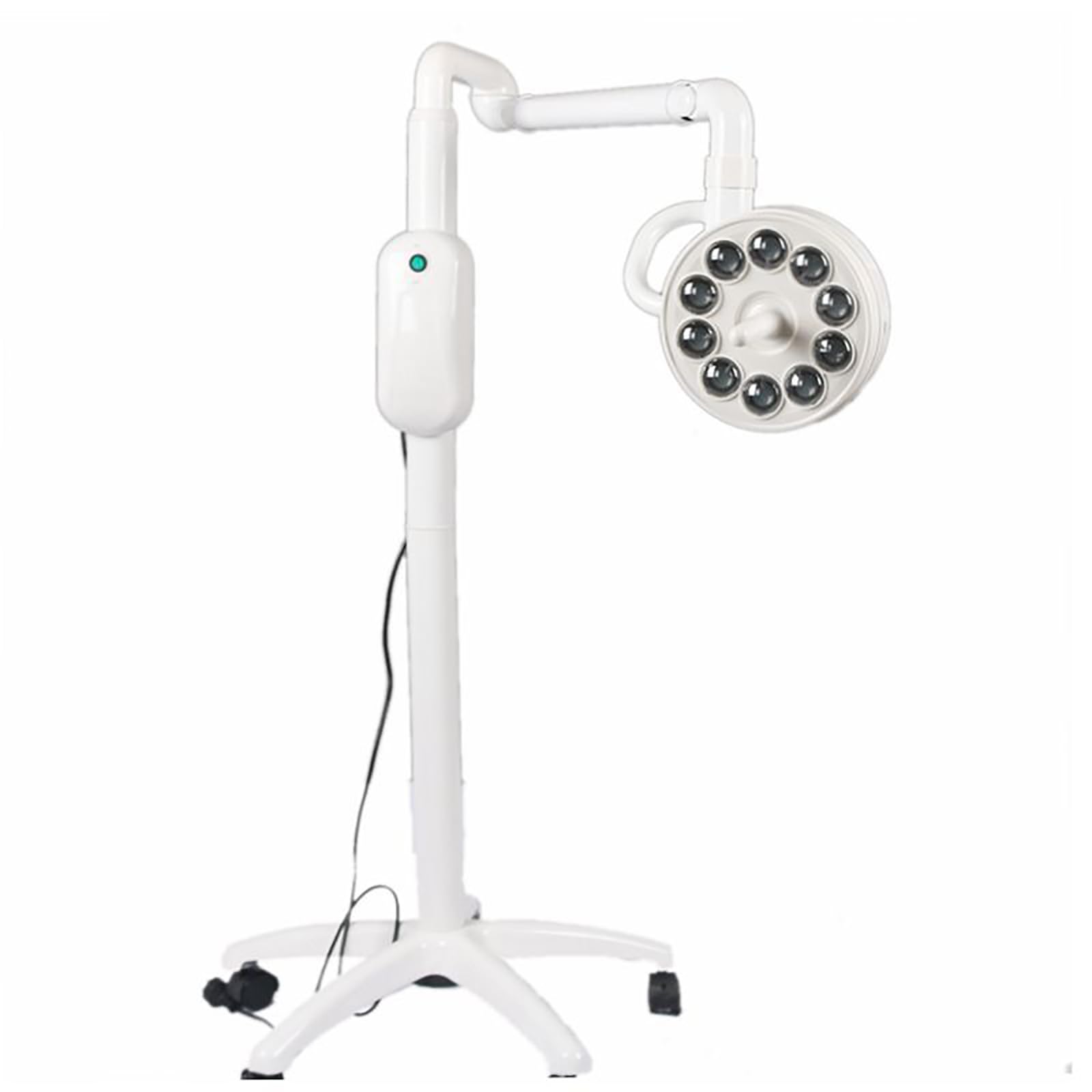 Lampa Chirurgiczna LED Bezcieniowa Do Jamy Ustnej, Pionowa Mobilna Lampa Do Badań Medycznych, Uniwersalne Kółka/regulowana Wysokość, Do Szpitali Kosmetycznych/dentystycznych/chirurgicznych