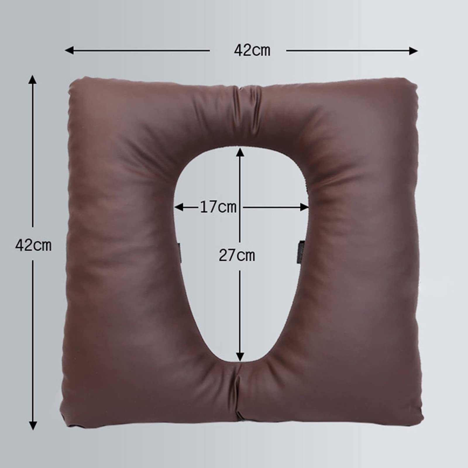 Cuscino A Ciambella, Cuscino Antidecubito per Cuscino Anti Emorroidi Cuscino per Seduta Ortopedico per Home Office Sollievo dal Dolore E Sedia da Toilette Blue