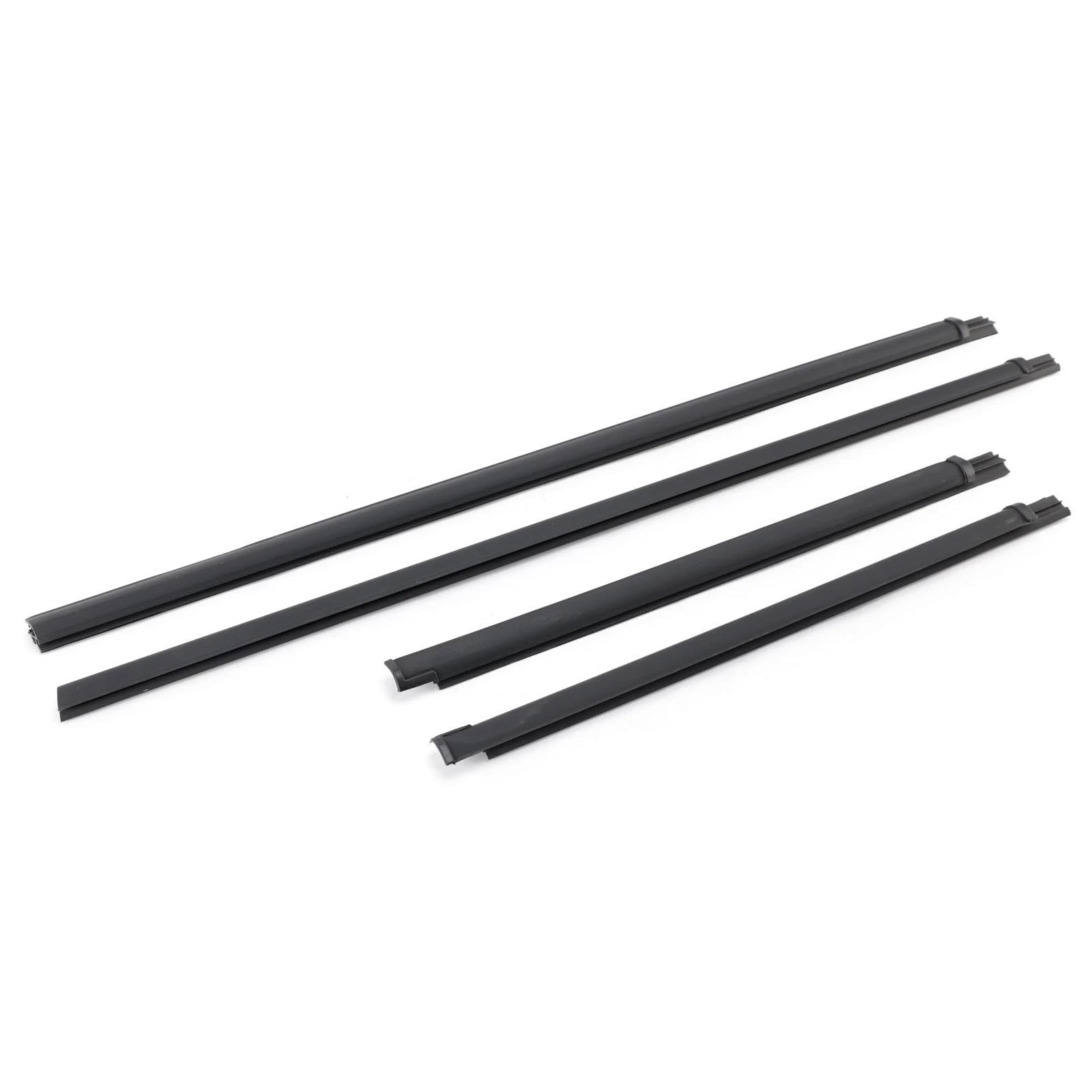 Yuqudgelky One Color 4Pcs Weatherstrip Door Windows Belt Seal Out For Nissan For Pathfinder R50 1995 1996 1997 1998-2004
