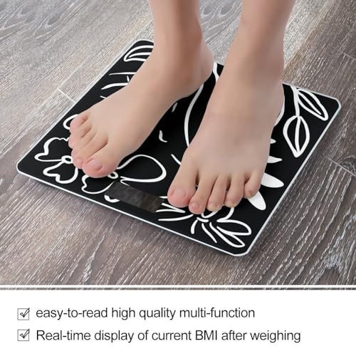 Báscula digital para peso corporal de vidrio templado miniatura 5