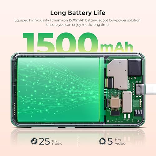 Image of 160GB MP3 Player with Bluetooth and WiFi, innioasis Music Player with Spotify,Pandora,Amazon Music,4 inch Touch Screen Android MP4 MP3 Player for Kids with Libby,Audible,Spotify Kids (White+ Green)