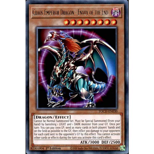遊戯王OCG デュエルモンスターズ Chaos Emperor Dragon - Envoy of the End Chaos Emperor Dragon - Envoy of the End - Yugipedia