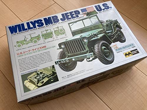 Amazon | ミツワモデル 1／20ジープウィリスMB プラモデル
