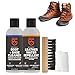 GEAR AID Revivex Leather Boot Care Kit with Water Repellent, Cleaner, Brush and Cloth