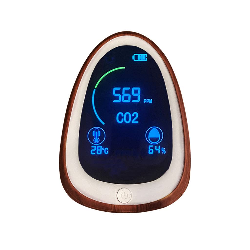 Kohlendioxid mit Alarmfunktion CO2 5000ppm Temperatur Luftfeuchtigkeitsmesser Lufttester