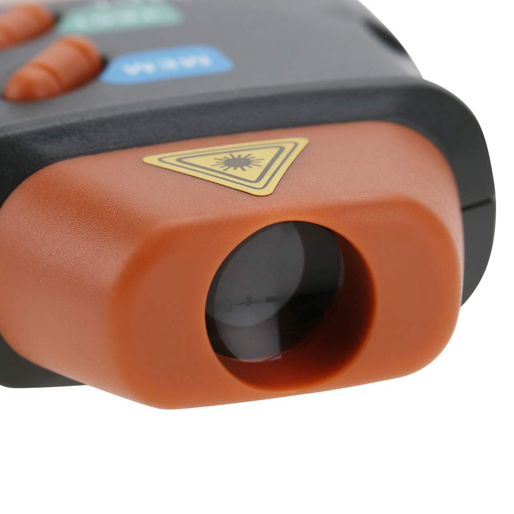 Tacómetro Digital Sin Contacto LCD Portátil Medidor de RPM para Motor