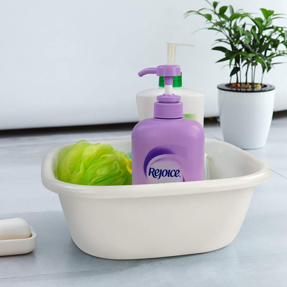 4 Paquets de Bassine Carrée, Bassine en Plastique