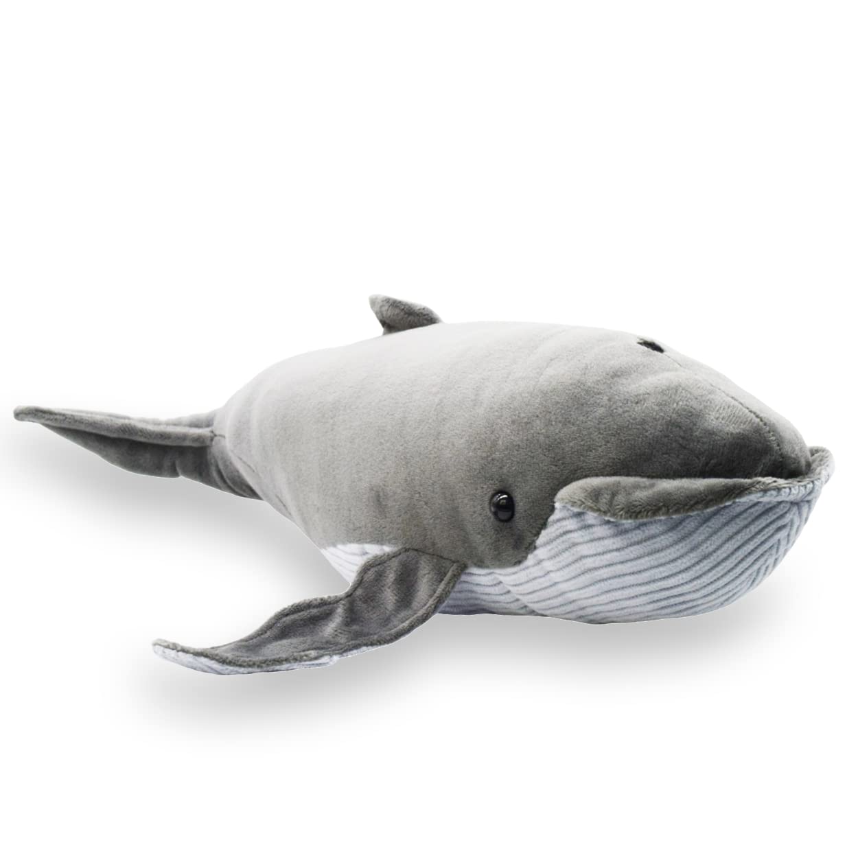 Realistic Baleen Whale Stuffed Animal Plush Toy, Lifelike Ocean Animal Plushies Simulation Animals Doll