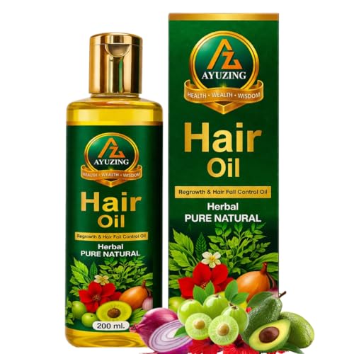 Image of Herbal Hair Oil | Ayurvedic Hair Growth & Nourishing Oil | Controls Hair Fall, Strengthens Roots & Promotes Healthy Hair