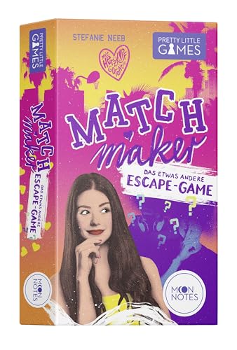 Stadtkrimis Exit Escape Stadtführung Moon Notes, Matchmaker, Kartenspiel, Interaktives Sports Romance Escape-Spiel, Das etwas andere Escape-Game mit Herzklopfgarantie