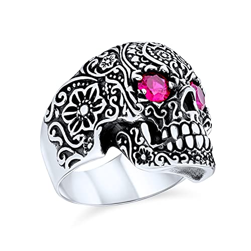 Bague homme motard et pirate pour les soirées rock et Halloween