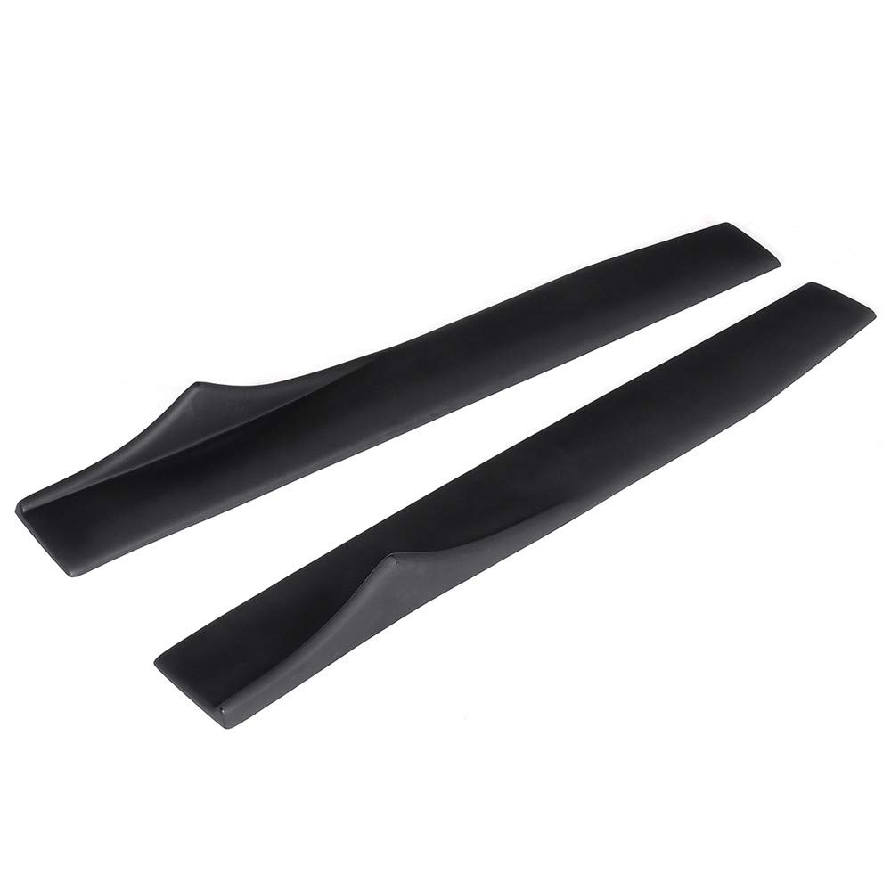 RanDal 2 sztuki 88 cm uniwersalny rozgałęźnik do progu bocznego Winglet Wings Canard dyfuzor