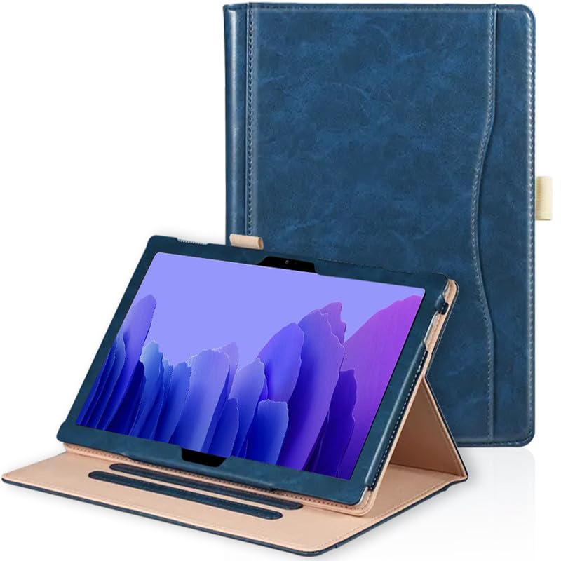 Robustrion Smart Multipurpose Folio Flip Stand Case Cover for Samsung Galaxy Tab A7 10.4 inch [SM-T500/T505/T507] 2020 - Blue (B08NJ24LWP) Amazon Price History, Amazon Price Tracker