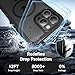 jaroco Magnetic for iPhone 16 Pro Max Case, [Compatible with MagSafe][Military Grade Drop Protection][Heavy Duty Protection][Non-Slip][Shockproof] 2-Layer Durable Bumper Phone Case 6.9''-Black