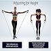 Resistance Bands - Tension Band Set for Weights Exercise, Fitness Workout - Heavy Resistant - Comes with Door Anchor Attachment, Legs, Ankle Straps and Carry Case