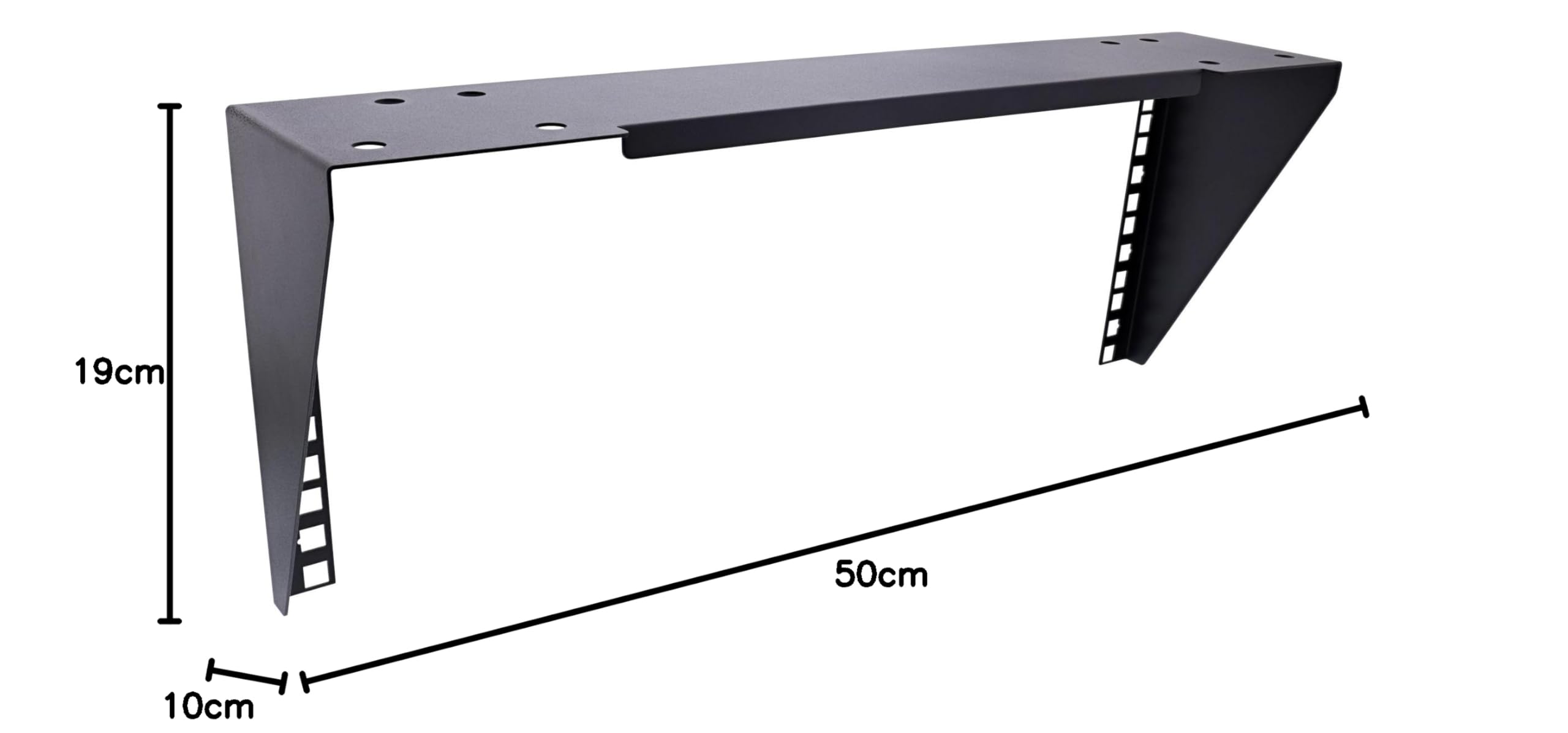 InLine 19105D Rack da 19" 4U Nero