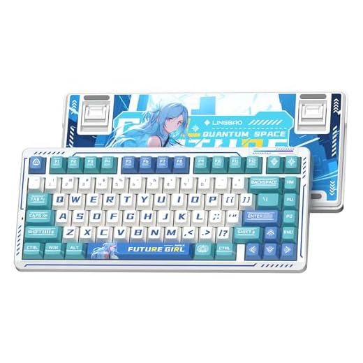 LINGBAO K75 Hot-swappable Wireless Gaming Keyboard
