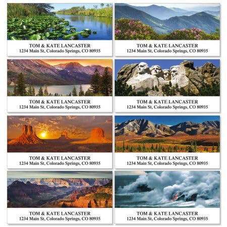 Joy & Peace Deluxe Return Address Labels