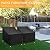 WLEAFJ Patio Swivel Chair Covers Waterproof, Black Outdoor Rocking Chair Covers, Heavy Duty Patio Lounge Deep Seat Cover, 2 Pack - 31.5" W x 33.5" D x 36" H
